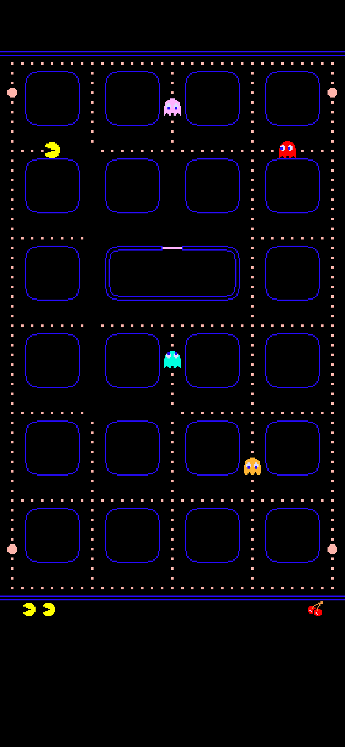 Pac-Man iPhone Wallpaper – Jeffrey Carl Faden's Blog